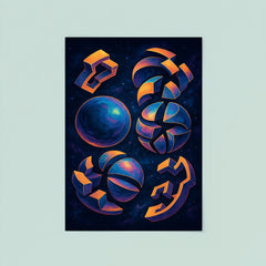 The Banach Tarski paradox illustrated with impossible spheres poster 8