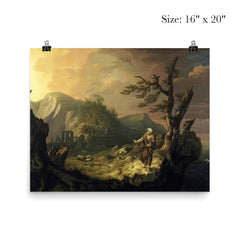 The Bard by Thomas Jones, 1774 poster 2