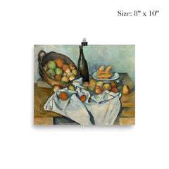 The Basket of Apples by Paul Cezanne poster 4