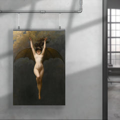 The Bat Woman by Albert Joseph Penot, 1890 poster 4