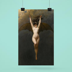 The Bat Woman by Albert Joseph Penot, 1890 poster 6