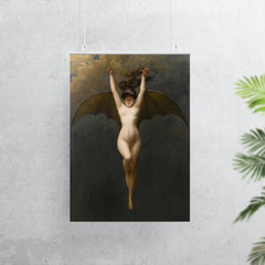 The Bat Woman by Albert Joseph Penot, 1890 poster 7