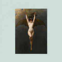 The Bat Woman by Albert Joseph Penot, 1890 poster 8