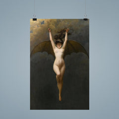 The Bat Woman by Albert Joseph Penot, 1890 poster 9