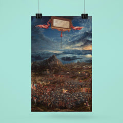 The Battle of Alexander at Issus by Albrecht Altdorfer, 1529 poster 6