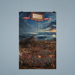 The Battle of Alexander at Issus by Albrecht Altdorfer, 1529 poster 9