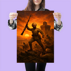 The Battle of Saragarhi final stand at sunset poster 3