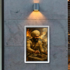 The Battle of Saragarhi last signal sent poster 2
