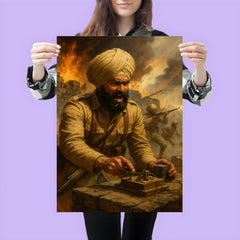 The Battle of Saragarhi last signal sent poster 3