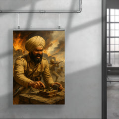 The Battle of Saragarhi last signal sent poster 4