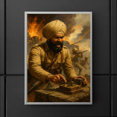 The Battle of Saragarhi last signal sent poster 5