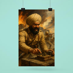The Battle of Saragarhi last signal sent poster 6