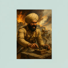 The Battle of Saragarhi last signal sent poster 8