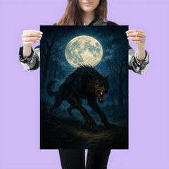 The Beast of Gevaudan moonlit hunt poster 3