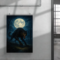 The Beast of Gevaudan moonlit hunt poster 4