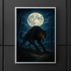 The Beast of Gevaudan moonlit hunt poster 5