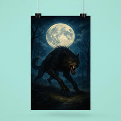 The Beast of Gevaudan moonlit hunt poster 6