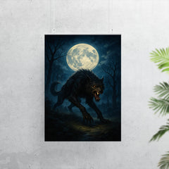 The Beast of Gevaudan moonlit hunt poster 7