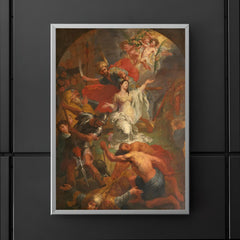 The Beheading of St Dymphna by Godfried Maes poster 5