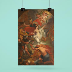 The Beheading of St Dymphna by Godfried Maes poster 6