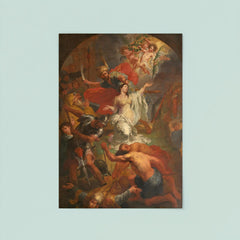 The Beheading of St Dymphna by Godfried Maes poster 8