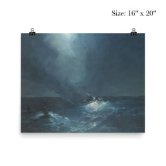 The Birth of Aphrodite by Ivan Konstantinovich Aivazovsky poster 2