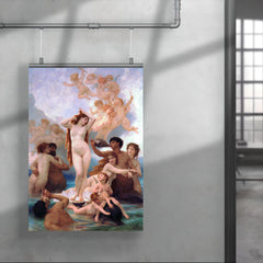 The Birth of Venus by William Bouguereau, 1879 poster 4