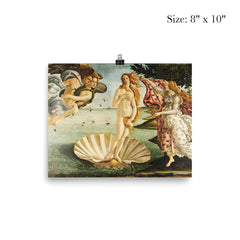 The Birth of Venus poster mockup 4