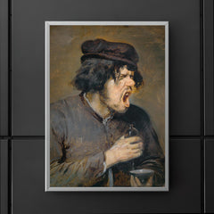 The Bitter Draught by Adriaen Brouwer, c. 1637 poster 5