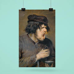 The Bitter Draught by Adriaen Brouwer, c. 1637 poster 6