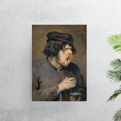 The Bitter Draught by Adriaen Brouwer, c. 1637 poster 7