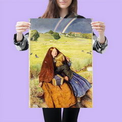 The Blind Girl by John Everett Millais poster 3