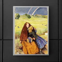 The Blind Girl by John Everett Millais poster 5