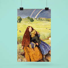The Blind Girl by John Everett Millais poster 6