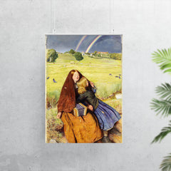 The Blind Girl by John Everett Millais poster 7