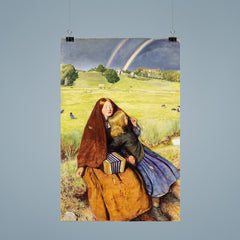 The Blind Girl by John Everett Millais poster 9