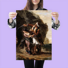 The Bride of Abydos by Eugène Delacroix, 1857 poster 3