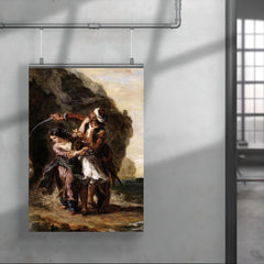 The Bride of Abydos by Eugène Delacroix, 1857 poster 4