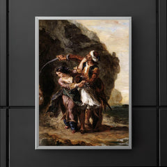 The Bride of Abydos by Eugène Delacroix, 1857 poster 5