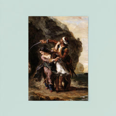 The Bride of Abydos by Eugène Delacroix, 1857 poster 8