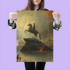The Bronze Horseman by Henriette Louise Gudin poster 3