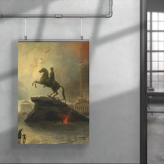 The Bronze Horseman by Henriette Louise Gudin poster 4