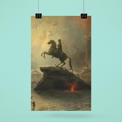 The Bronze Horseman by Henriette Louise Gudin poster 6