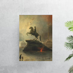 The Bronze Horseman by Henriette Louise Gudin poster 7