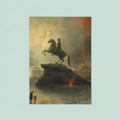 The Bronze Horseman by Henriette Louise Gudin poster 8