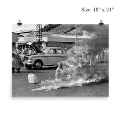 The Burning Monk - Thich Quang Duc poster 5