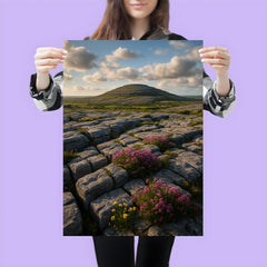 The Burren Karst County Clare Ireland poster 3