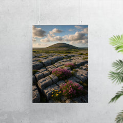 The Burren Karst County Clare Ireland poster 7