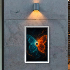 The butterfly effect hurricane from phase space poster 2