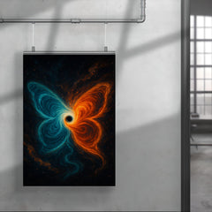 The butterfly effect hurricane from phase space poster 4